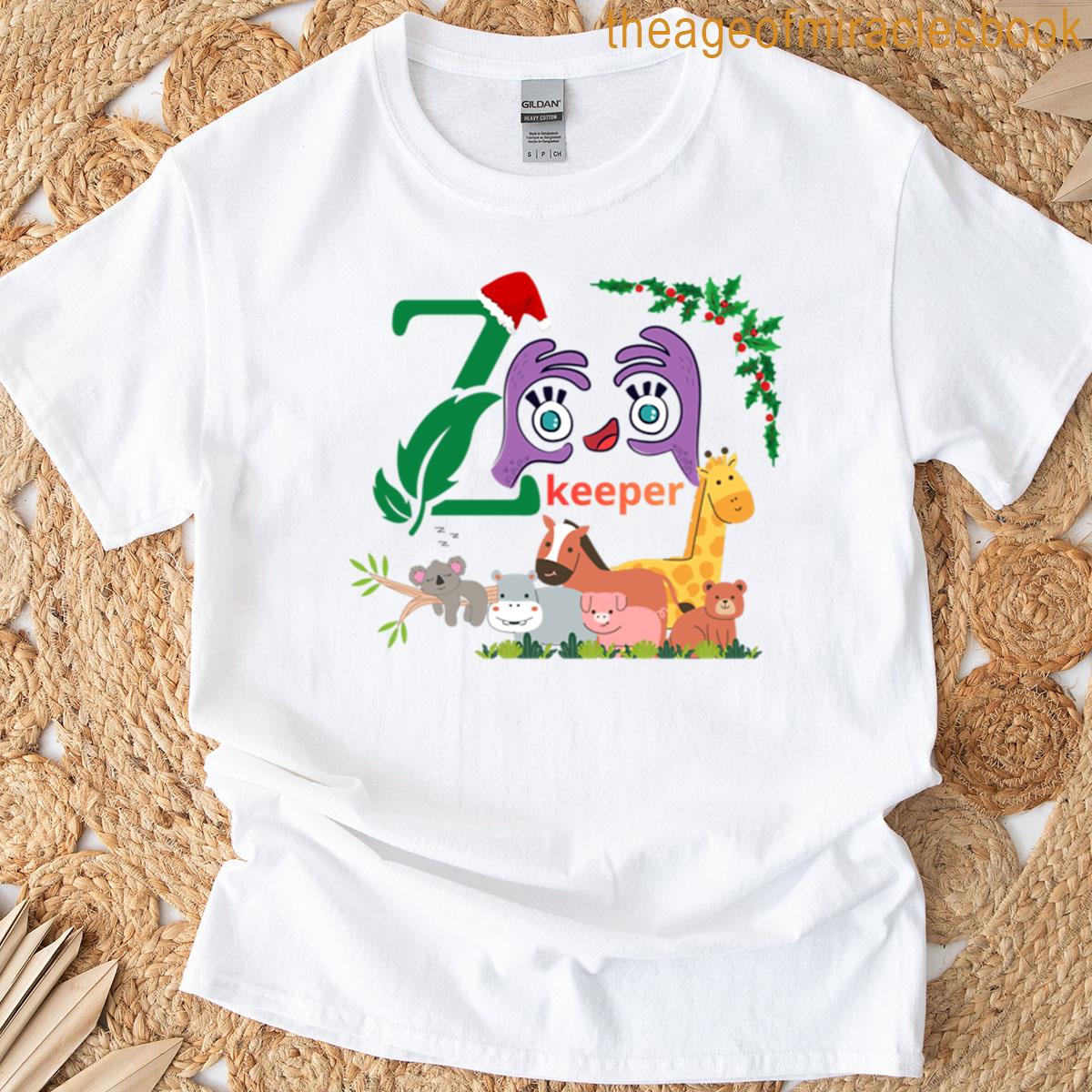 Zookeeping For Christmas Cute Gifts For Zookeepers T-shirt