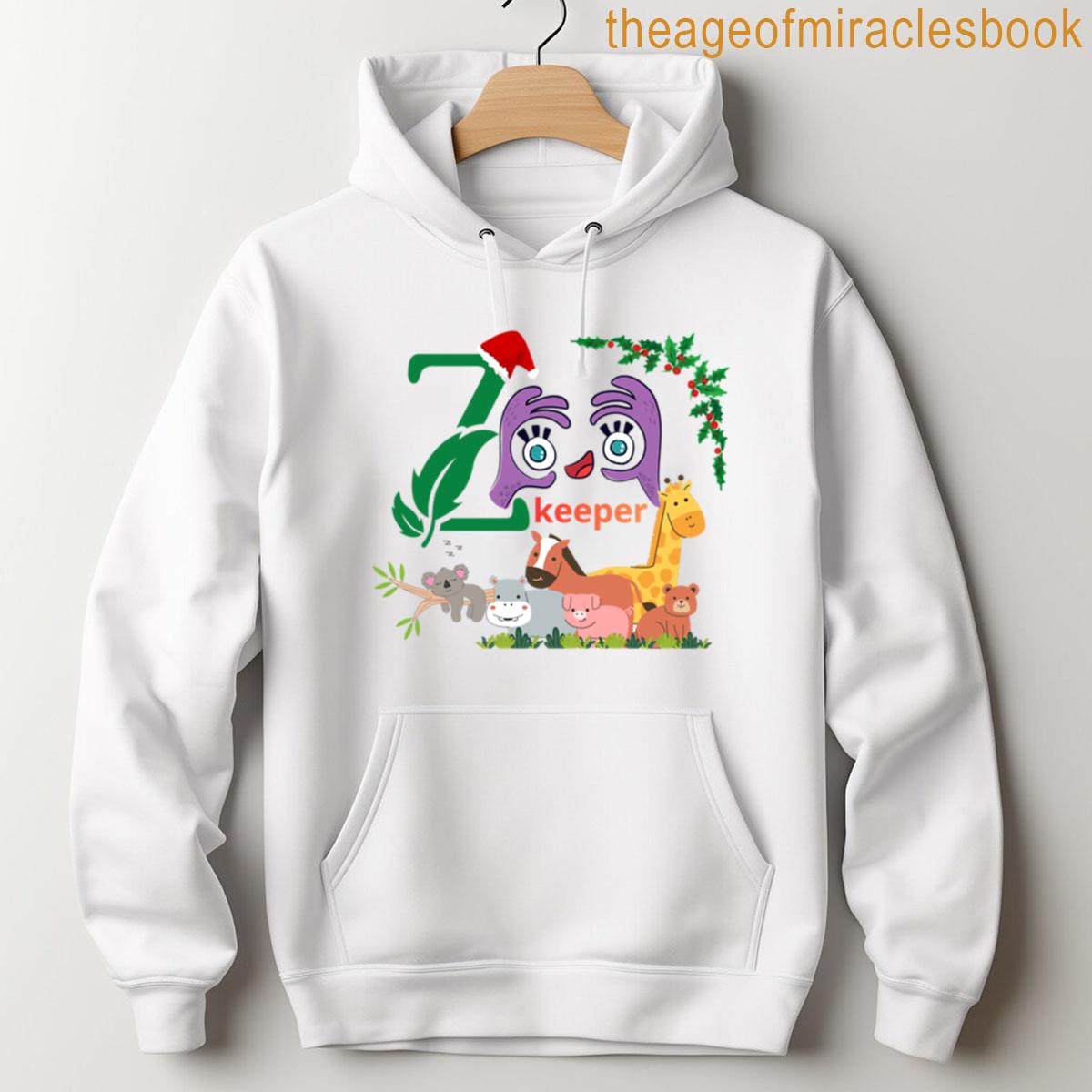 Alternative view of Zookeeping For Christmas Cute Gifts For Zookeepers T-shirt