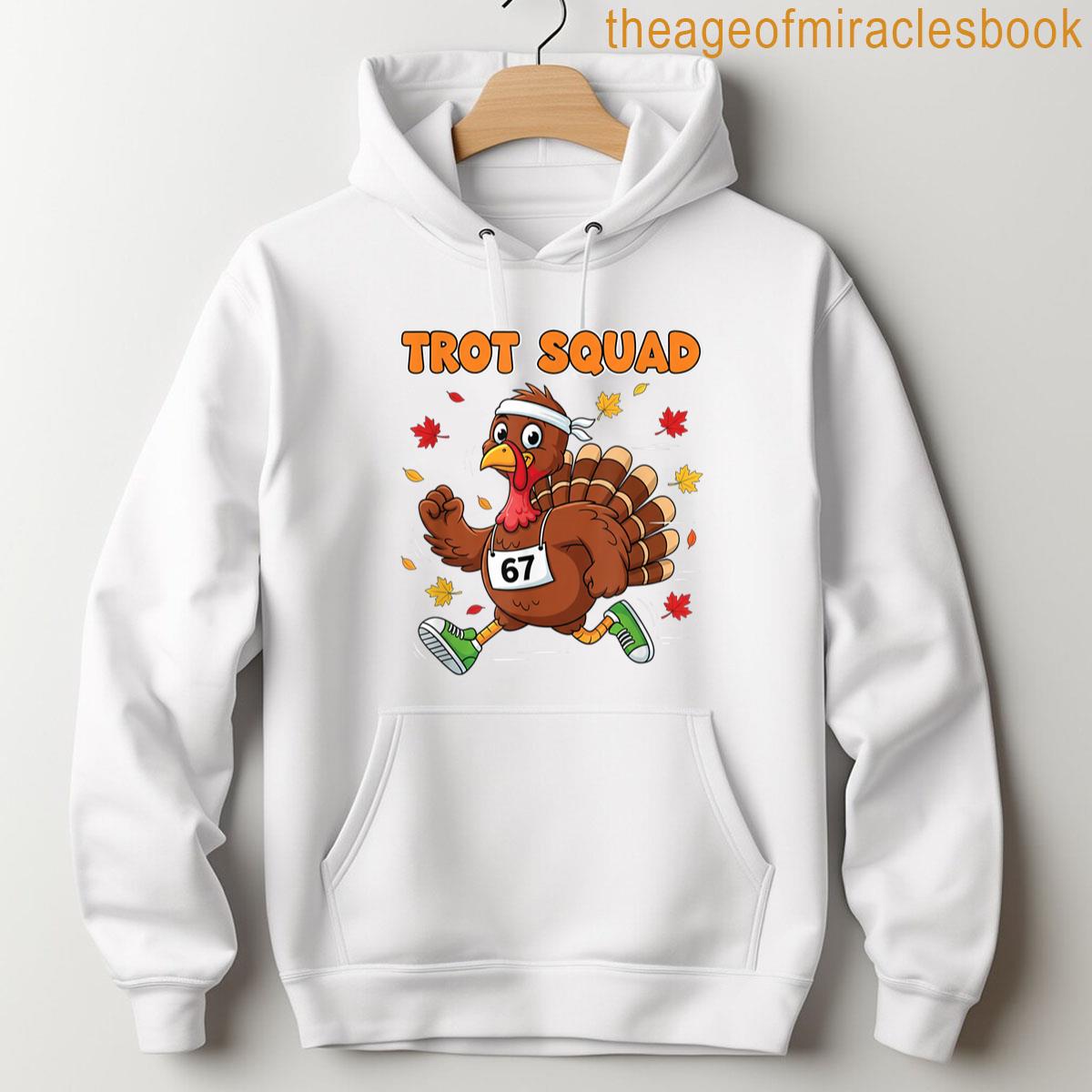 Alternative view of 67 Meme Thanksgiving Turkey Trot Squad T-shirt