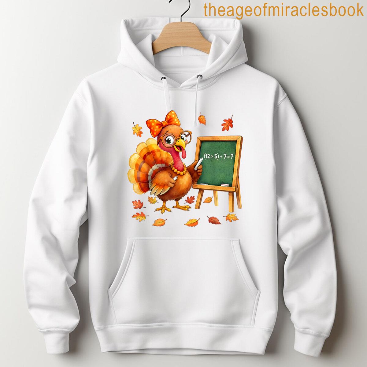 Alternative view of 6 7 Six Seven Math Teacher Funny Six Seven 67 Meme Turkey T-shirt