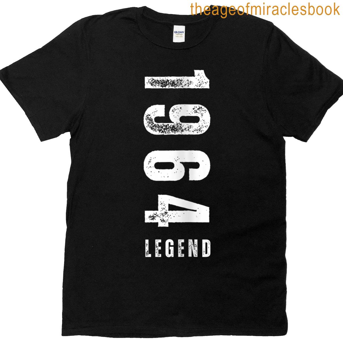 Womens Vintage 1960 Legend Birthday Fathers Day Mothers Day T-shirt
