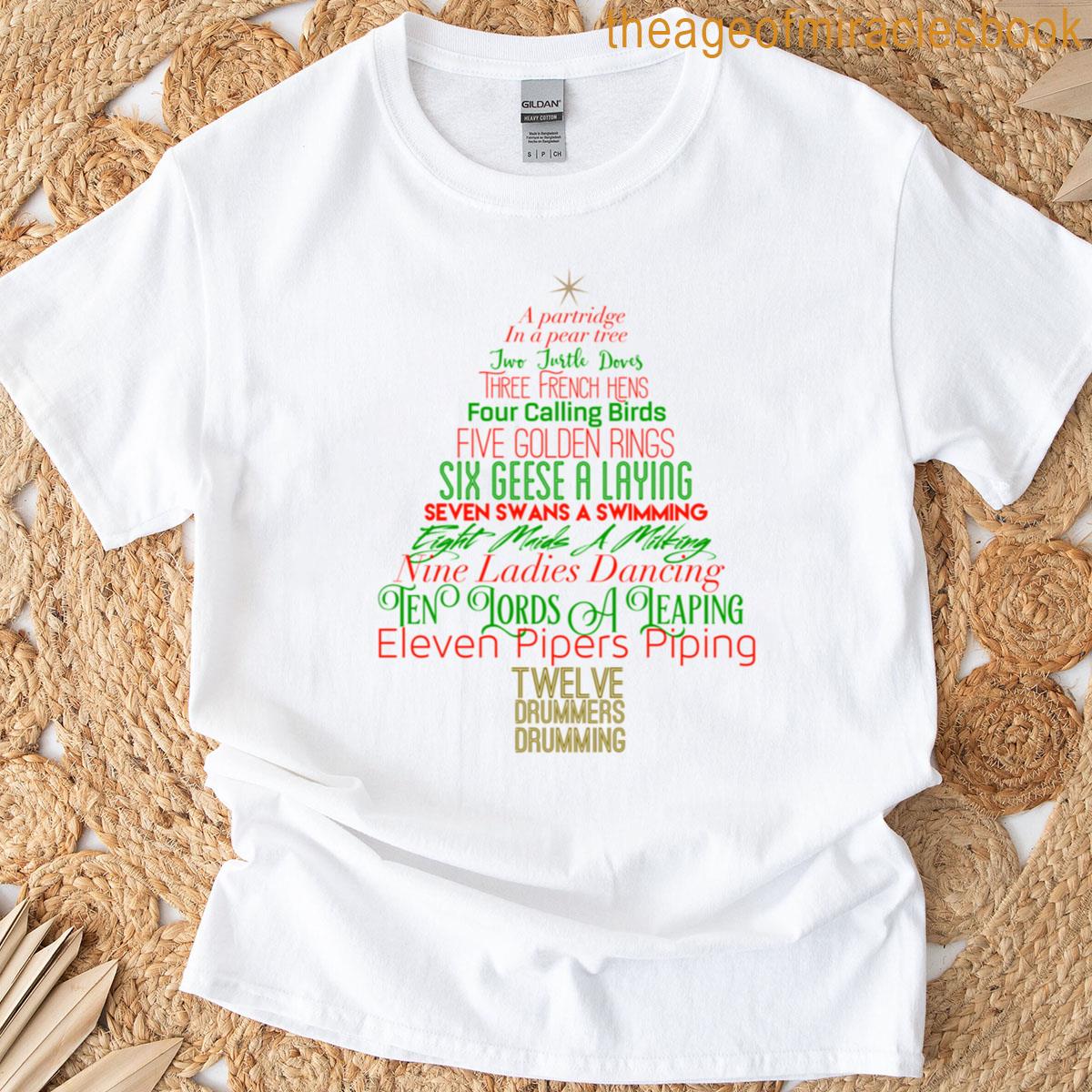 12 Days Of Christmas T-shirt