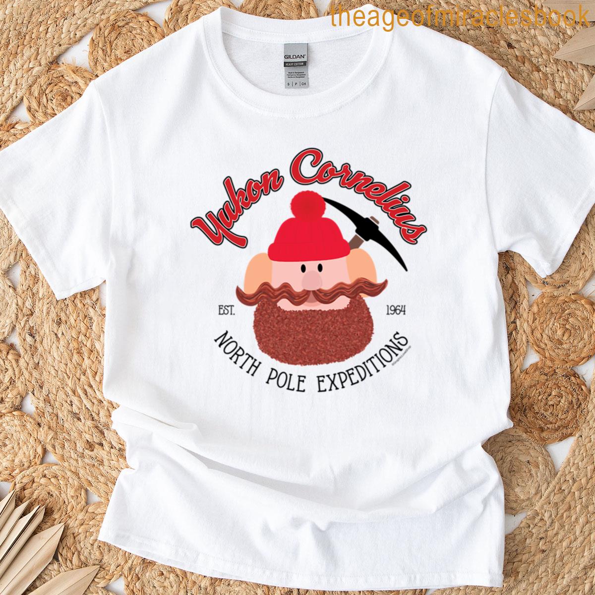Yukon Cornelius North Pole Expeditions Christmas Graphicloveshop Oversized T-shirt