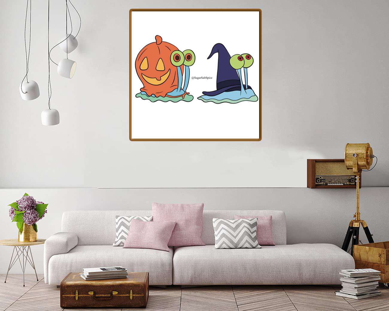 Halloween Gary Canvas Print Canvas, Poster