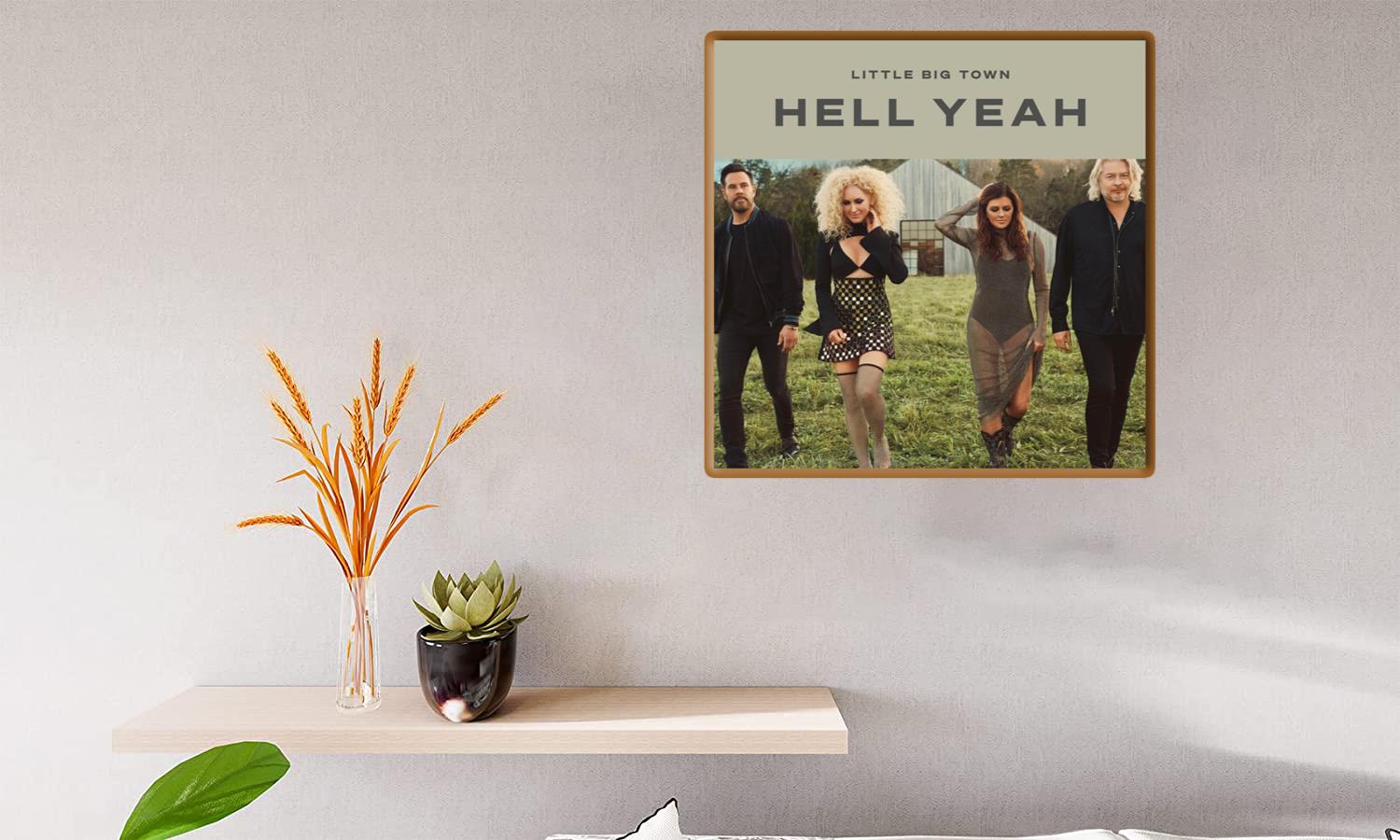 Alternative view of Hell Yeah Little Town Canvas Print Canvas, Poster