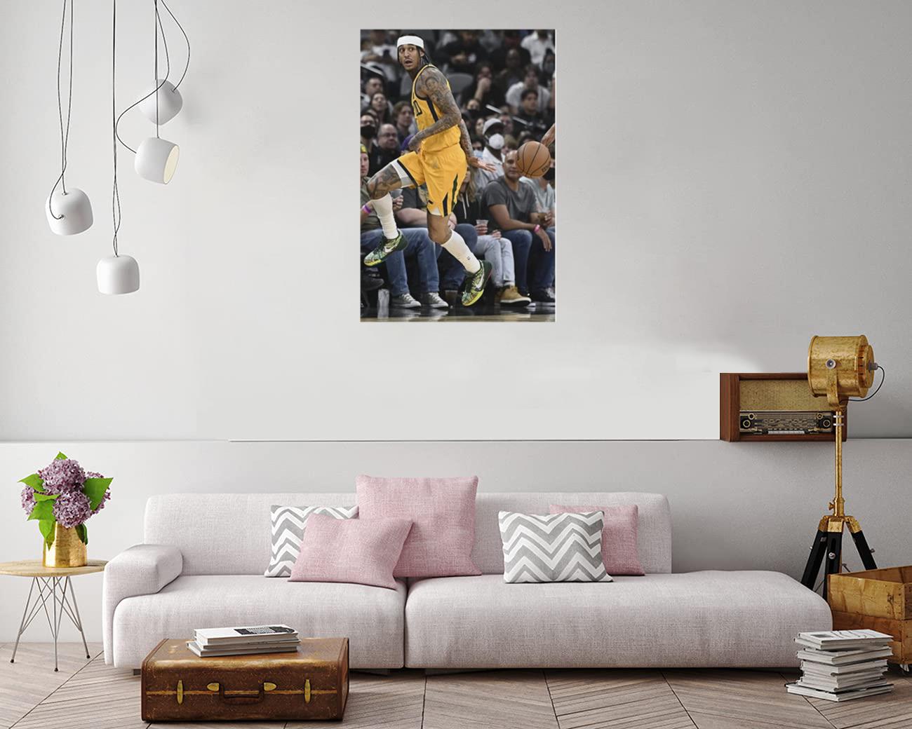 Jordan Clarkson Handsome Basketball Player Poster Decorative Painting Canvas, Poster