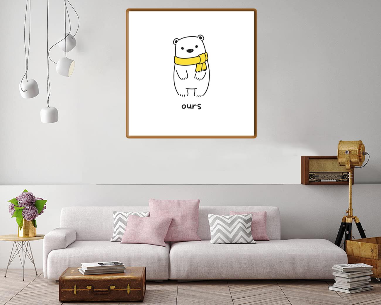 Cute Bear Design On Cool Stuff Canvas Print Canvas, Poster