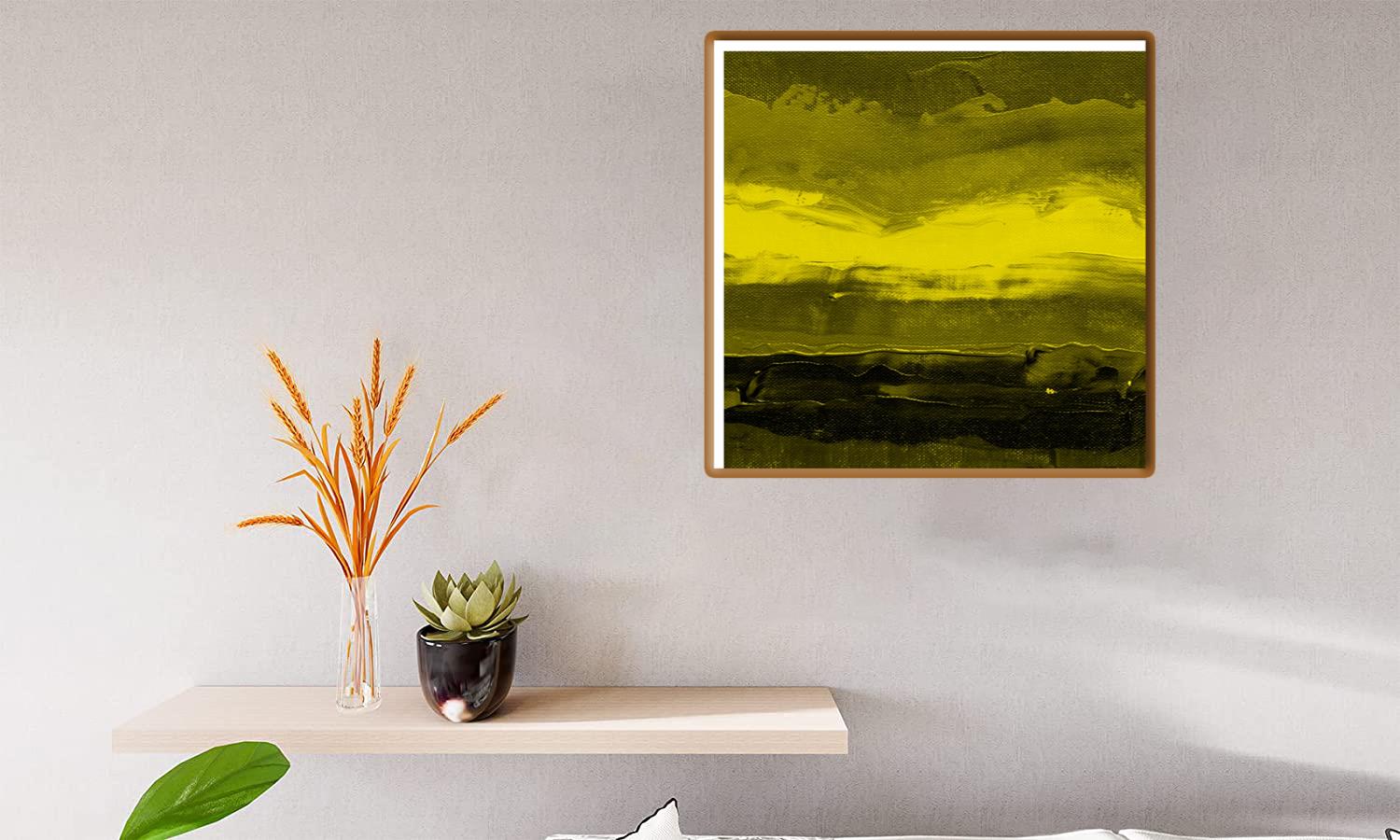 Alternative view of Yellow Wallpaper Canvas Print Canvas, Poster