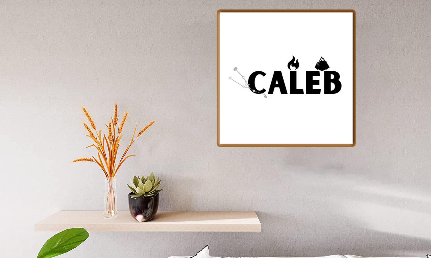 Alternative view of Zodiac Academy Caleb With Fire Earth Element And Taurus Constellation Canvas Print Canvas, Poster
